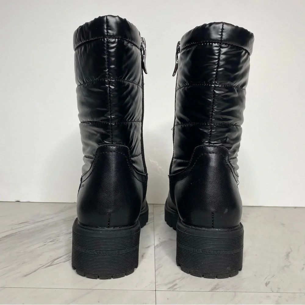 AquaDiva Black Puffer Boot 39